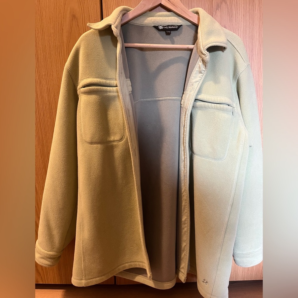 Light Green Fleece Jacket